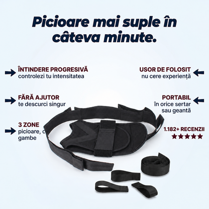 Curea Elastică Stretching Picioare