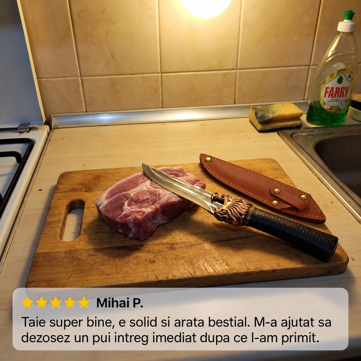 Cuțit Dezosat Oțel Inoxidabil