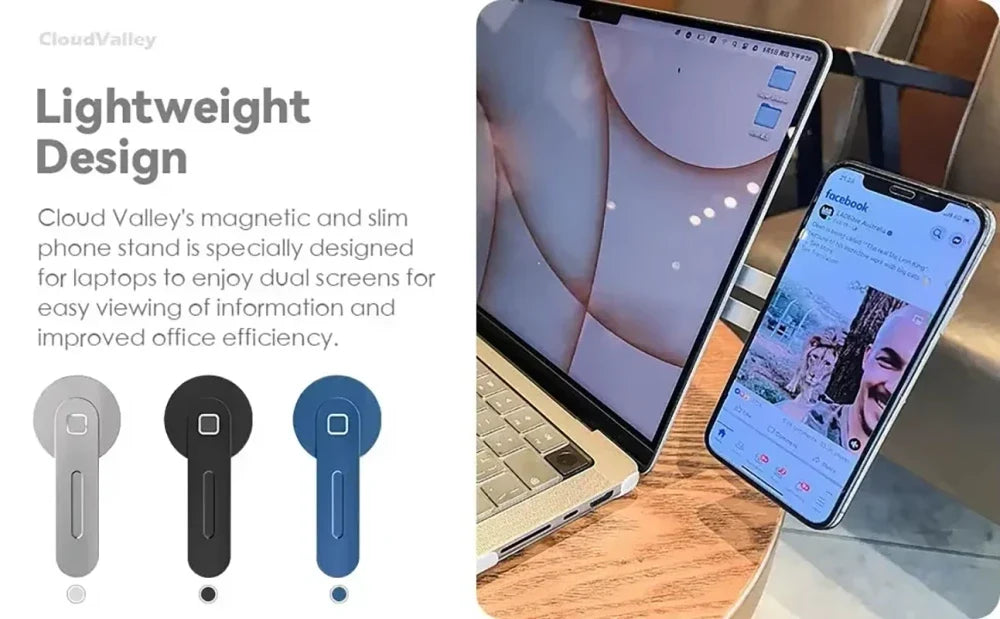 Suport Magnetic Pliabil Laptop
