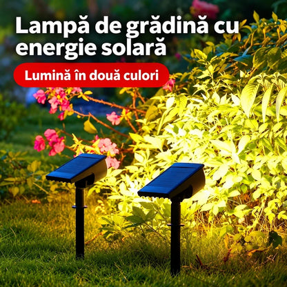 Proiector Solar LED Exterior