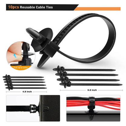 Set 725 de cleme de fixare pentru mașină