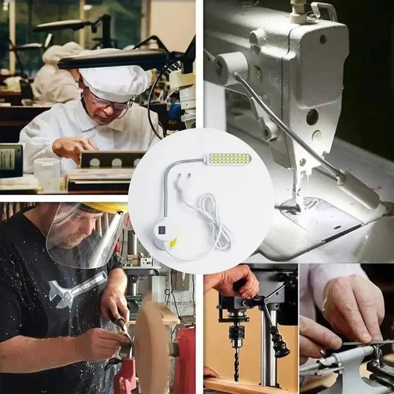 Lampă Flexibilă Cusut Magnetică