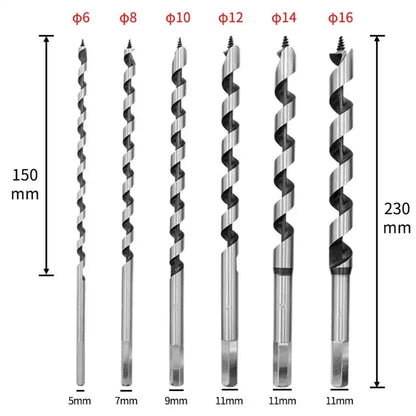 Burghiu Răsucit Lemn 230mm