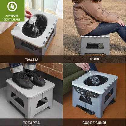 TOALETĂ PORTABILĂ PLIABILĂ
