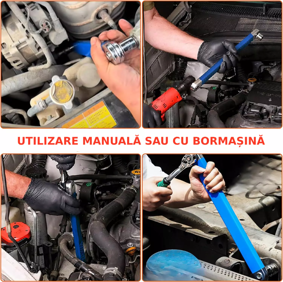 Cheie Extensibilă Cu Adaptoare