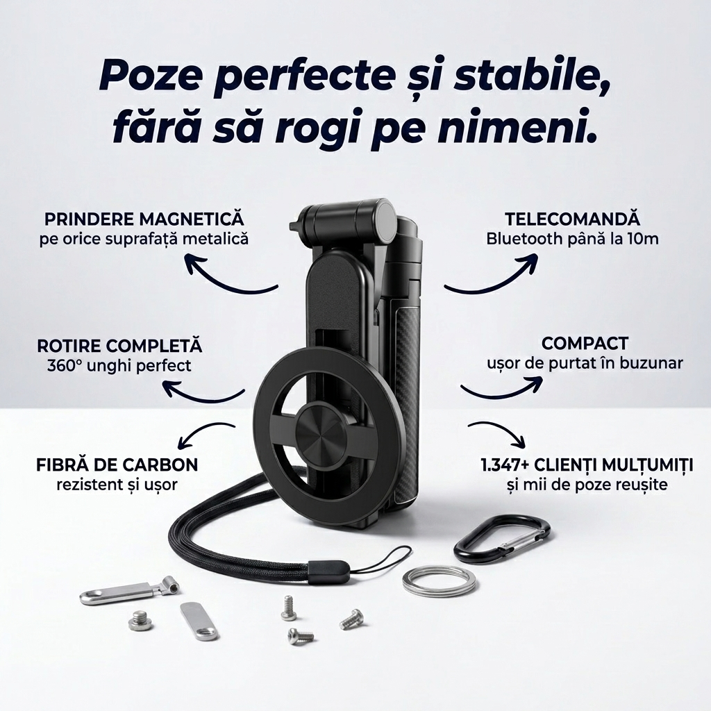 Selfie Stick Magnetic
