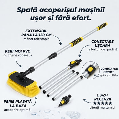 Perie Extensibilă Spălat Auto