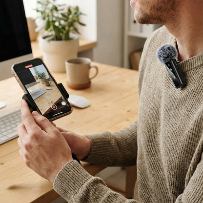Microfon Lavalier Wireless