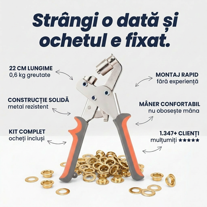 Clește Montat Ocheți