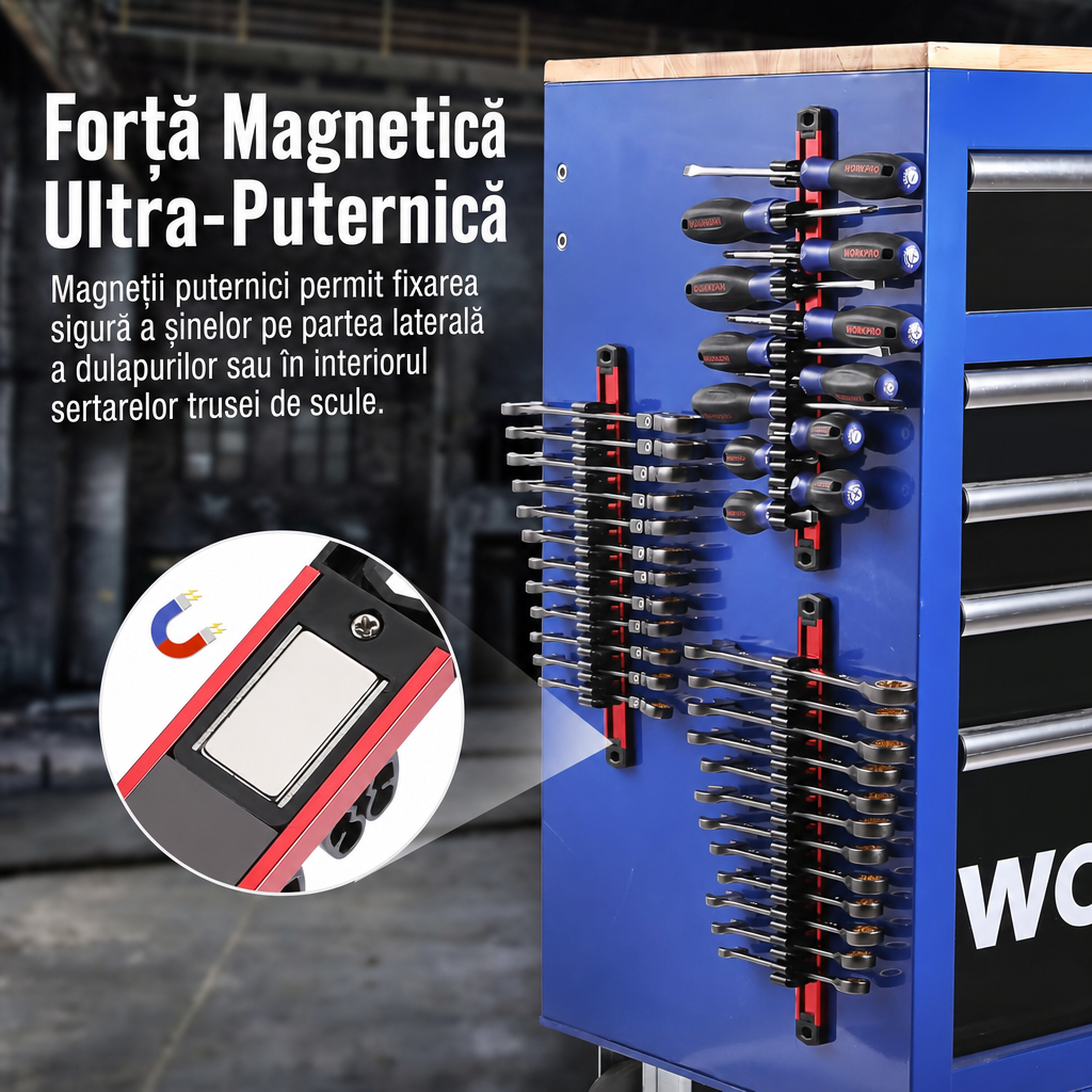 Organizator Magnetic pentru Unelte