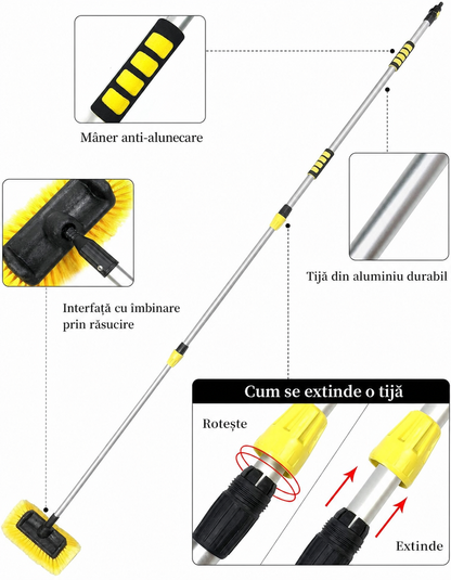 Perie Auto Extensibilă Curățare