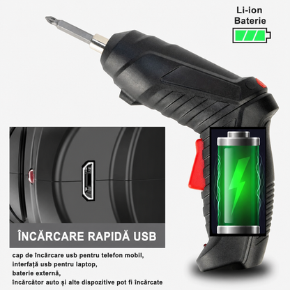 Șurubelnița Electrică cu Acumulator