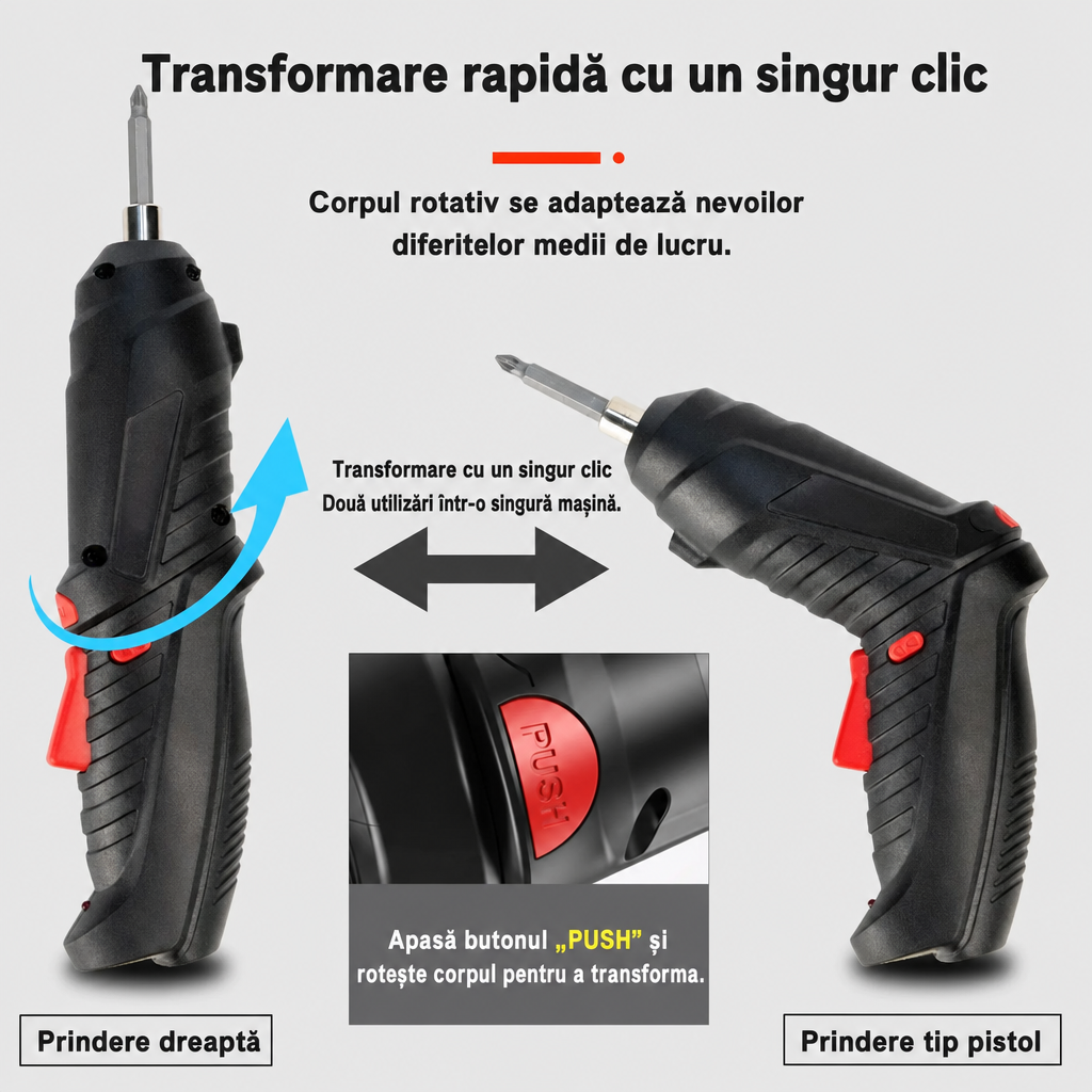 Șurubelnița Electrică cu Acumulator