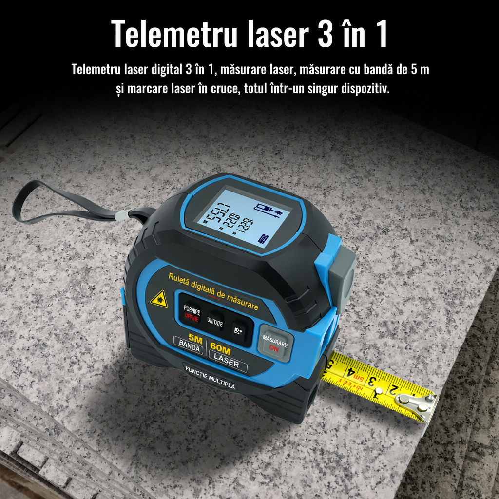 Telemetru Laser Digital
