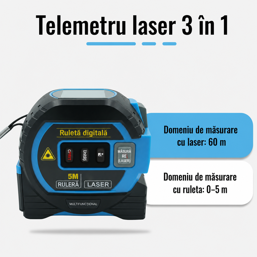 Telemetru Laser Digital