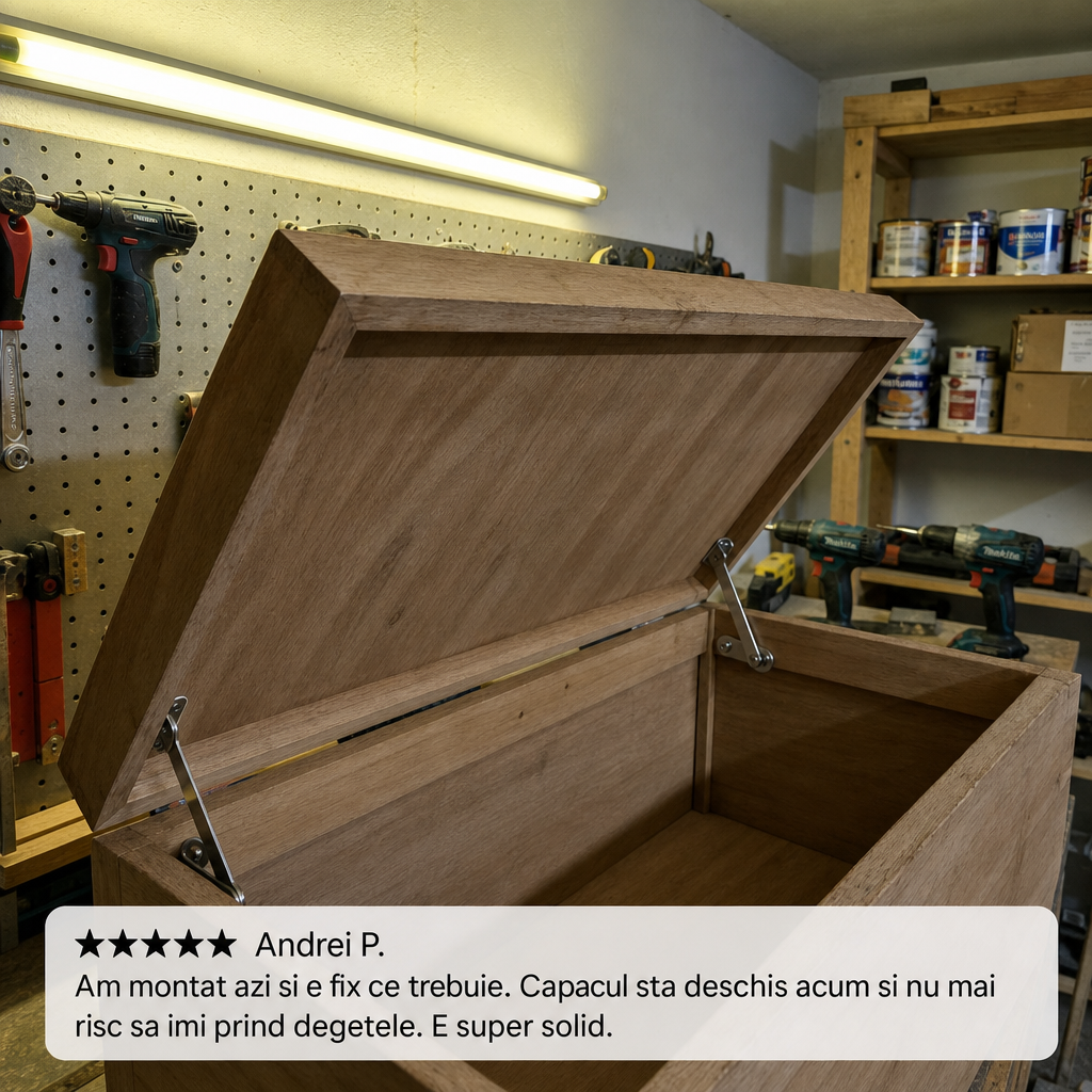 Suport capac mobilier metalic