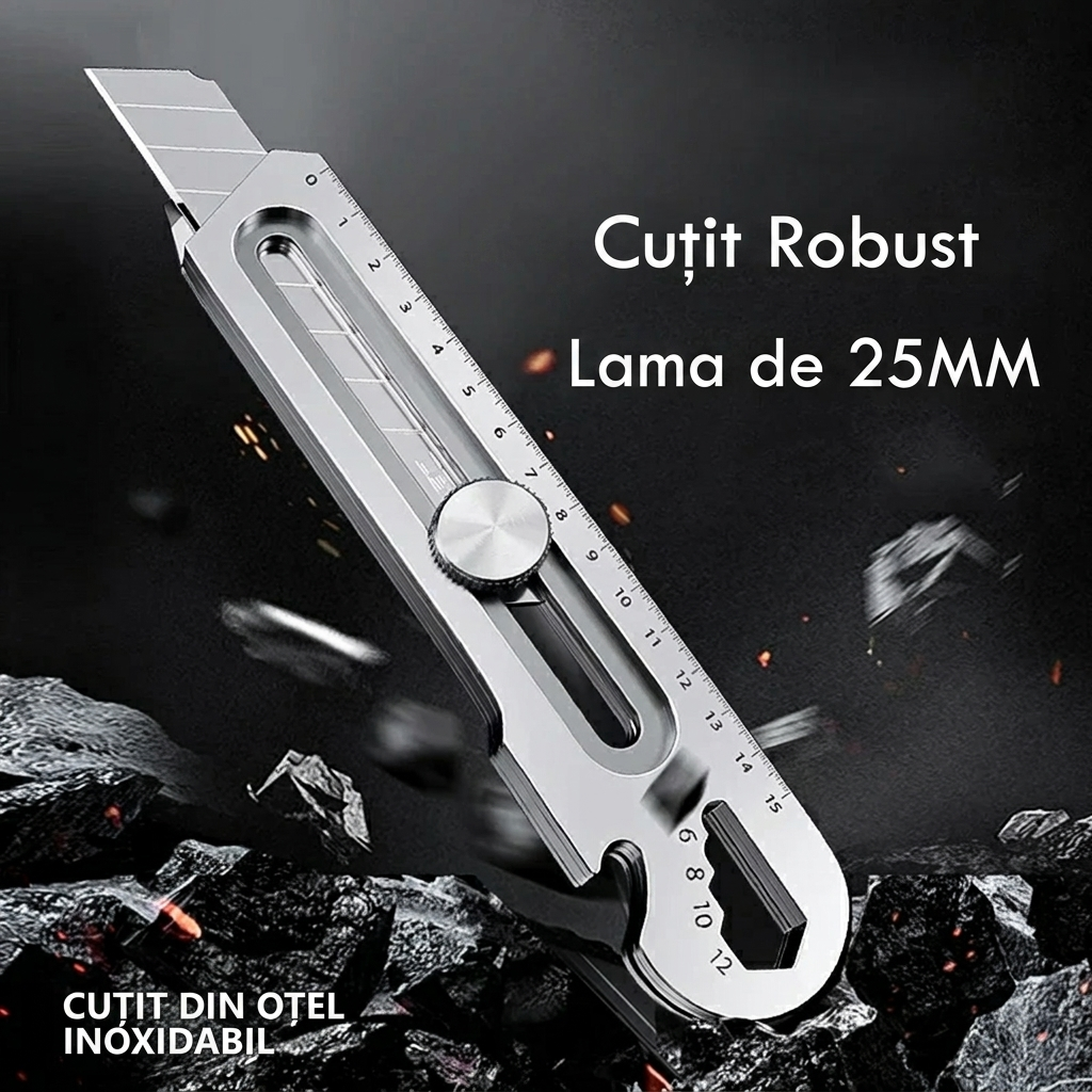 Cutter Multifuncțional Oțel Inoxidabil
