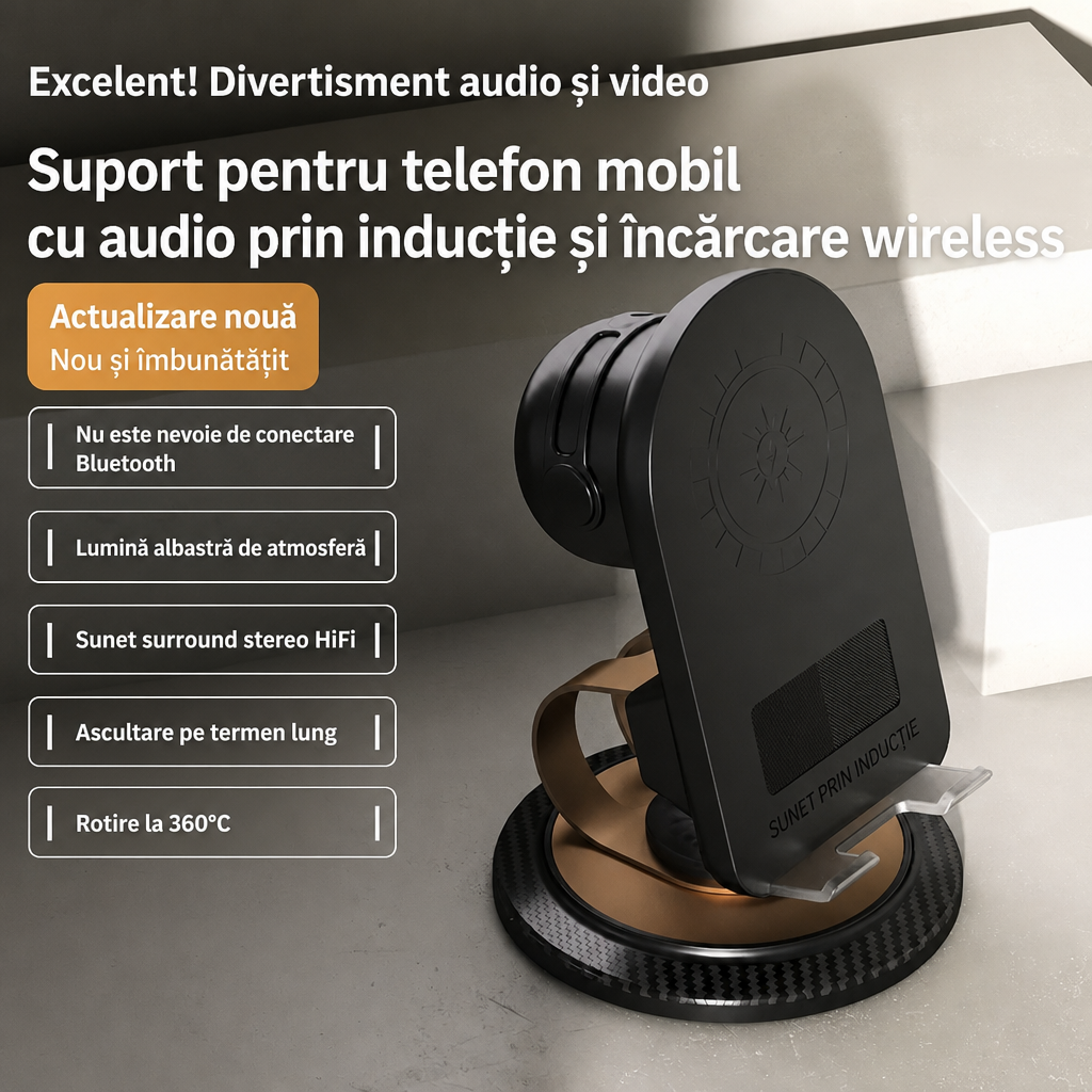 Boxă Wireless Cu Stand
