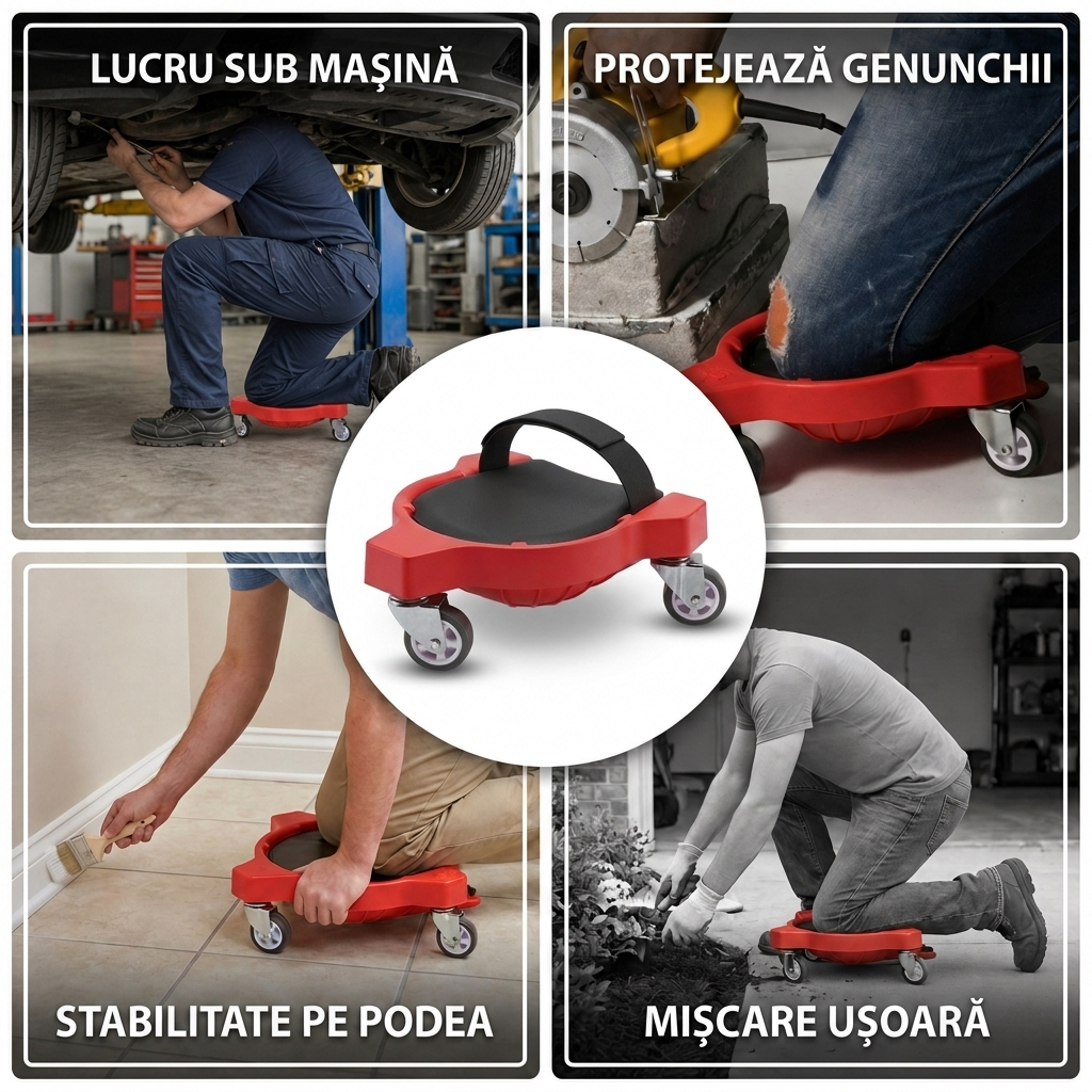 Genunchiere Multifuncționale pentru Mecanică