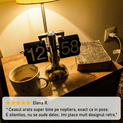 Ceas Flip Retro Birou