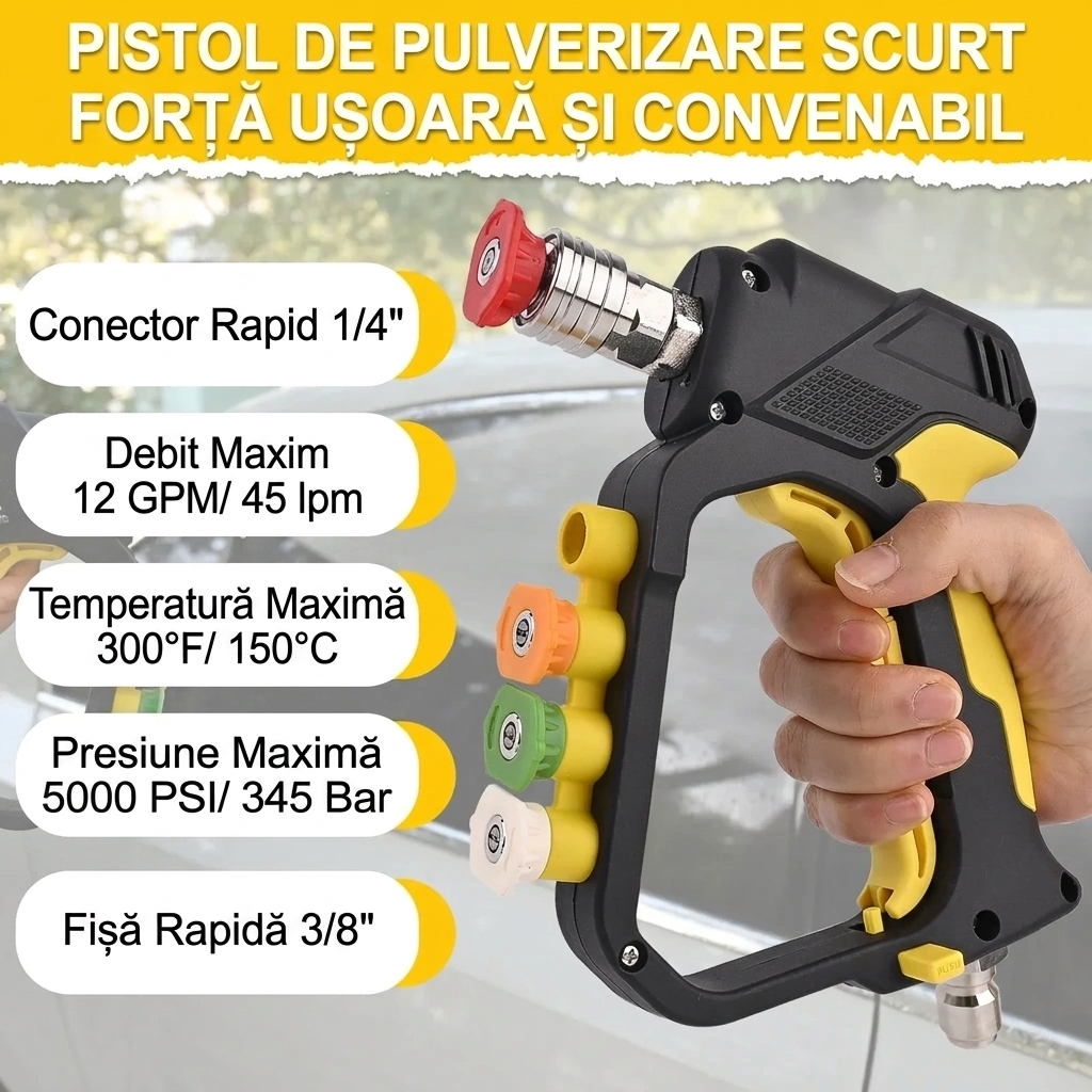 Pistol Spălare Cu Presiune