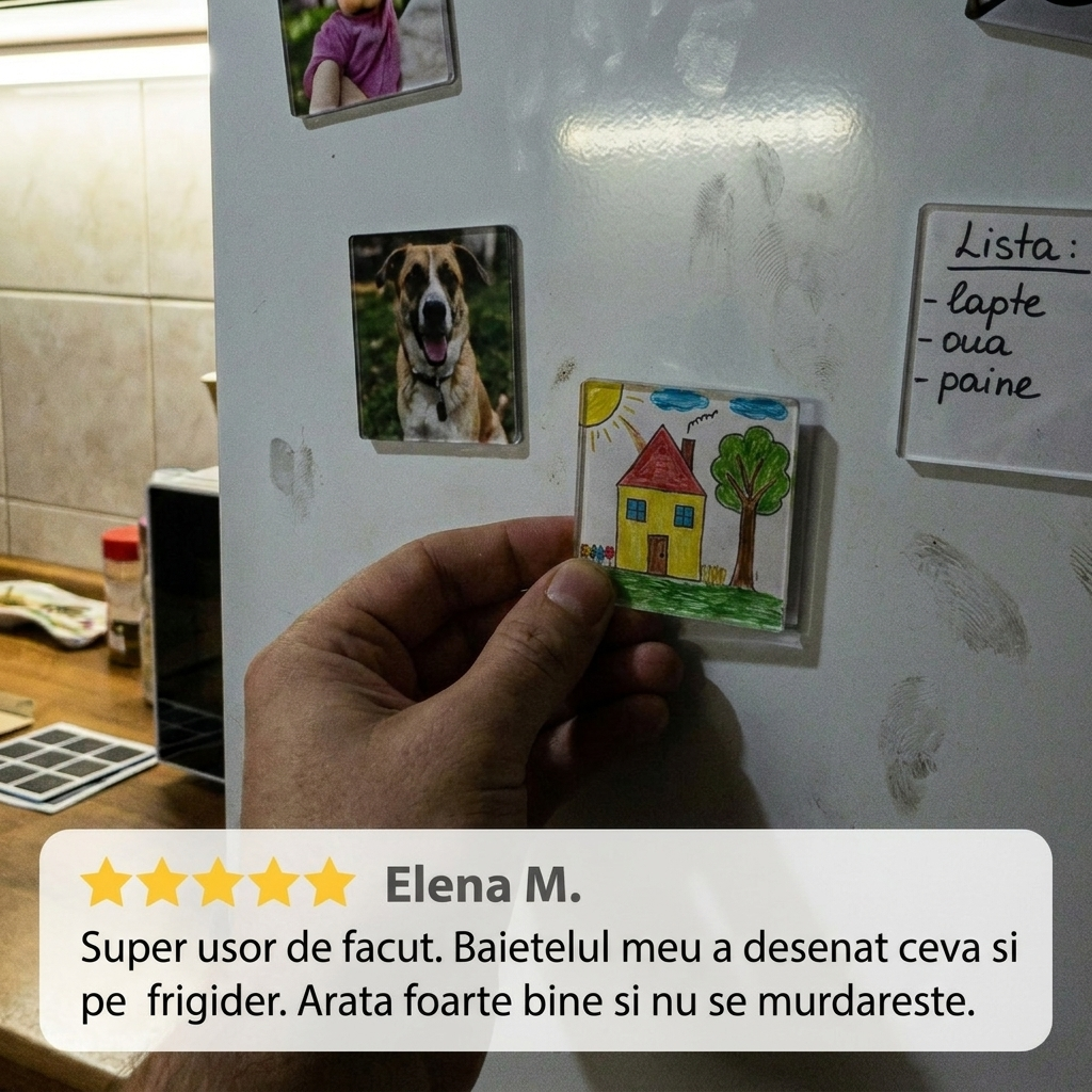 Magneți Acrilici DIY Frigider