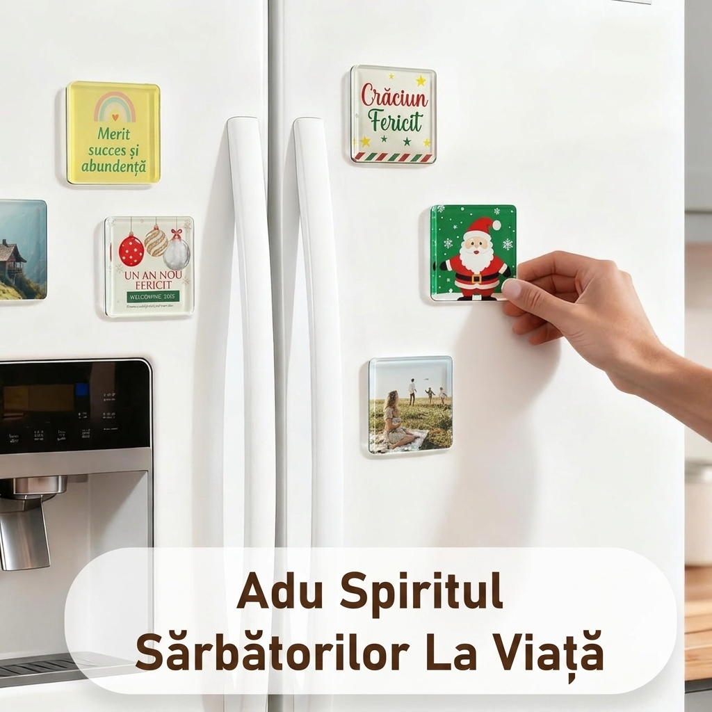 Magneți Acrilici DIY Frigider