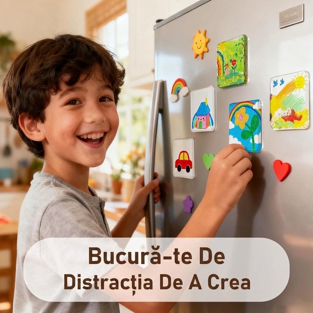 Magneți Acrilici DIY Frigider