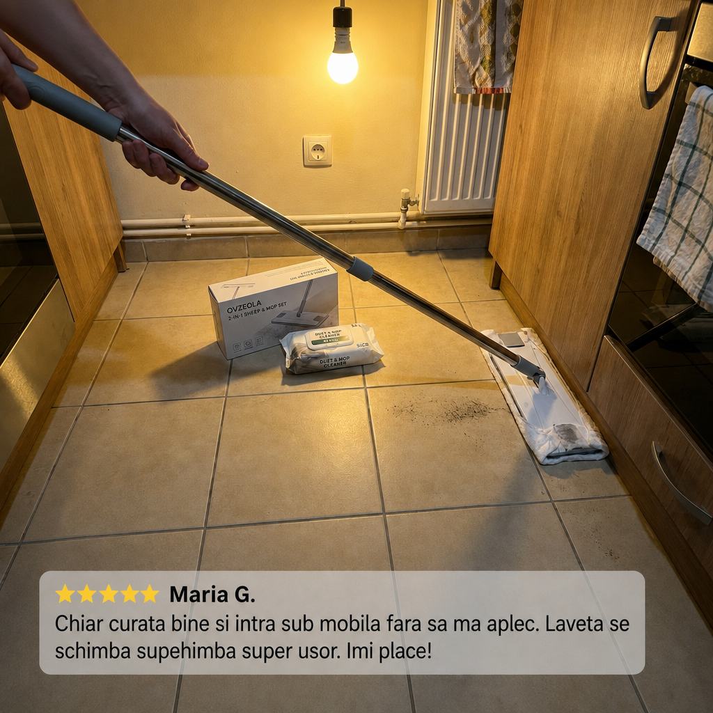 Mop Flat Curățare Rapidă