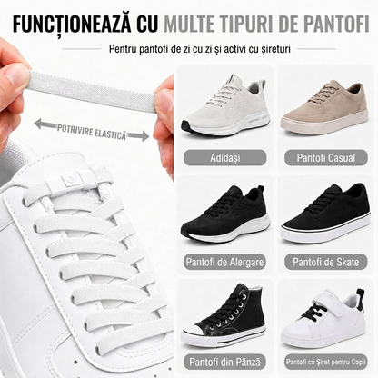Șireturi Elastice Fără Nod