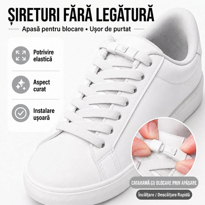 Șireturi Elastice Fără Nod