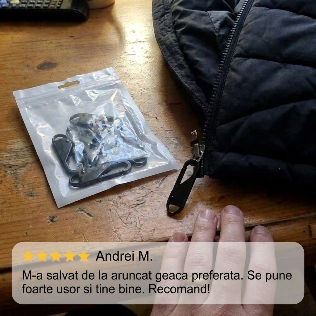 Tragă Fermuar Metalică