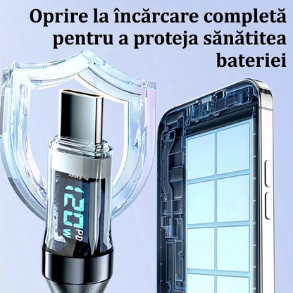 Cablu USB-C cu Display