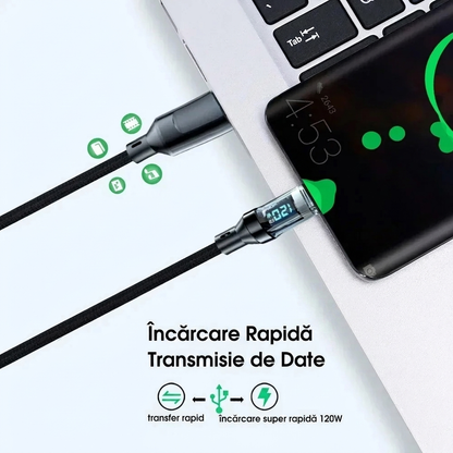 Cablu USB-C cu Display