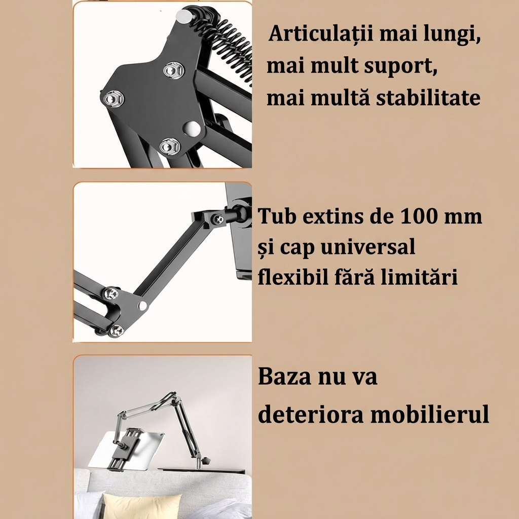 Suport Retractabil Telefon Tableta