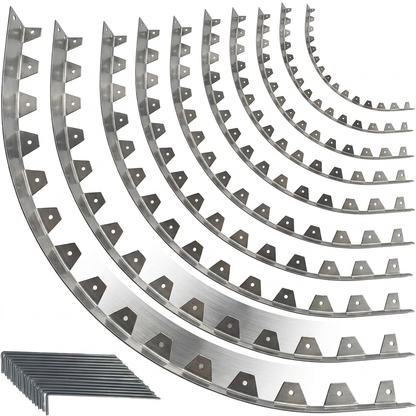 Bordură Metalică Flexibilă Grădină