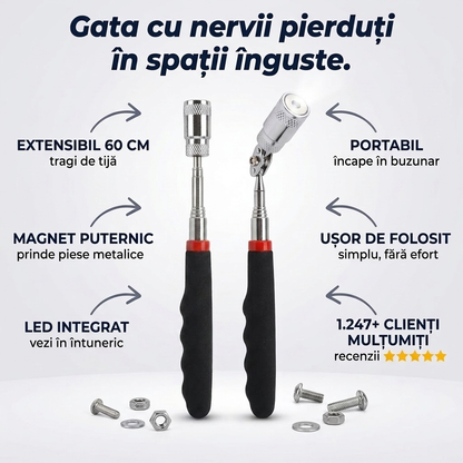 Unealtă Telescopică cu Magnet