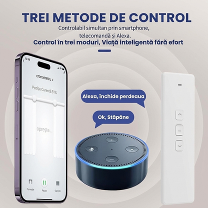 Motor Cortină Inteligent WiFi