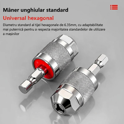 Adaptor Hexagonal pentru Burghie