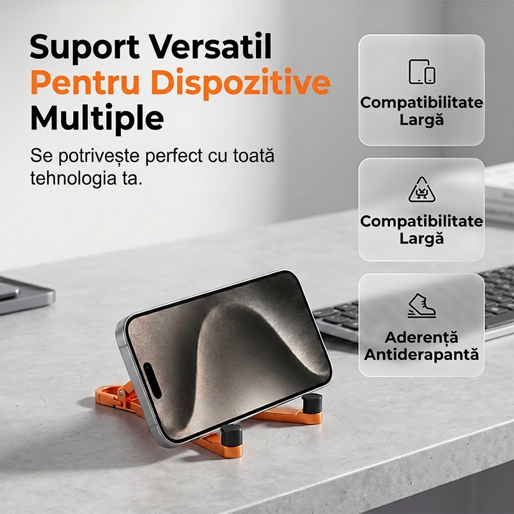 Suport Telefon Pliabil Breloc