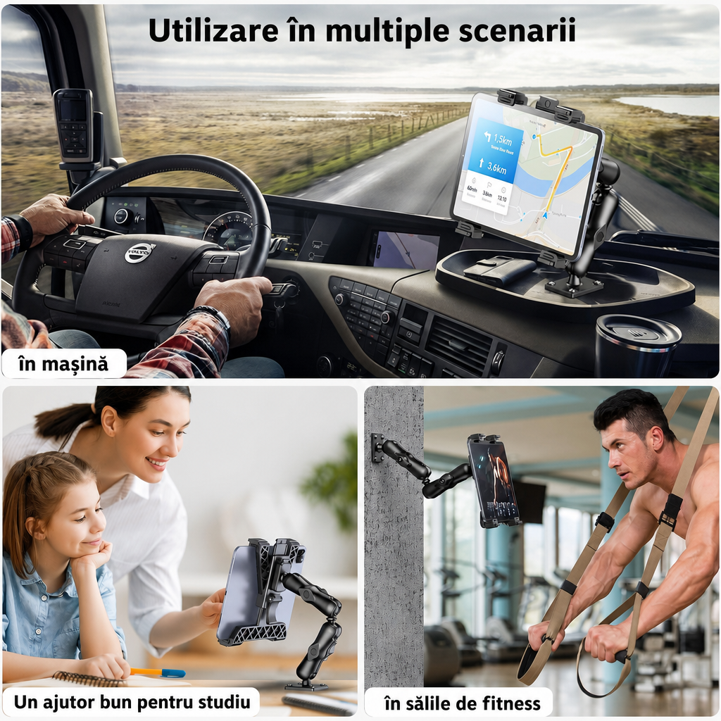 Suport Tabletă Flexibil Mașină