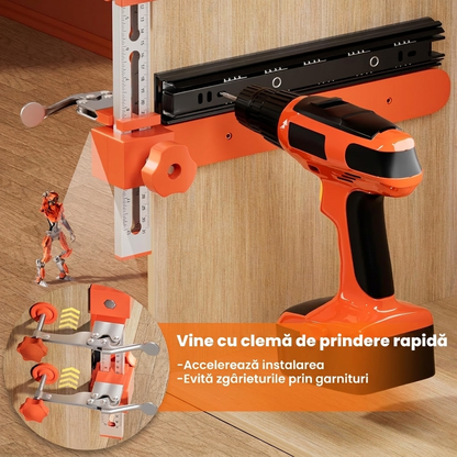 Set Jig Montare Glisiere Sertare