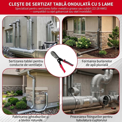 Clește Crimpator Tablă