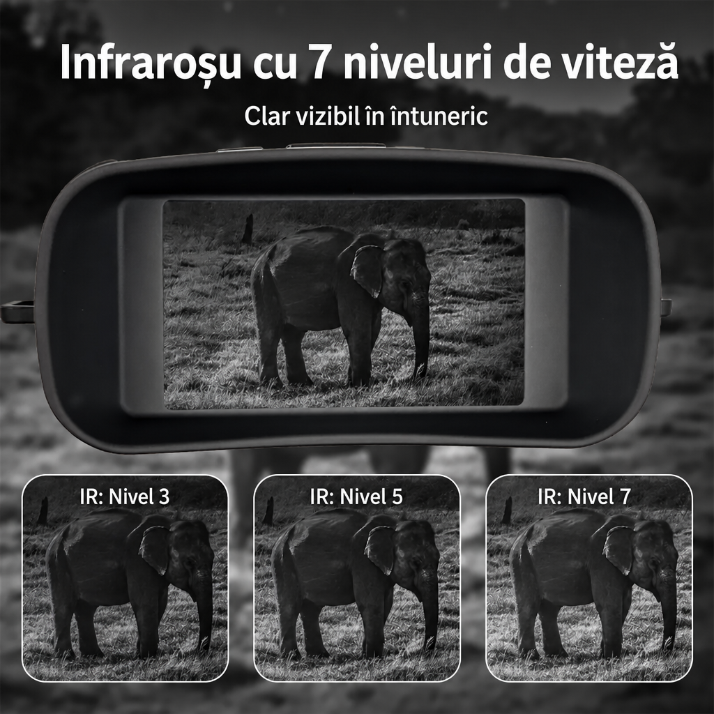 Binoclu Vedere Nocturnă Infraroșu