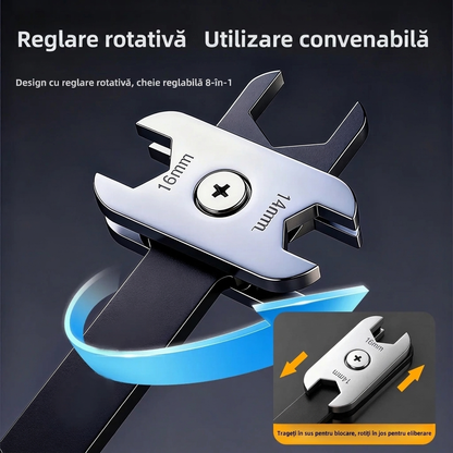 Cheie Rotativă Multifuncțională