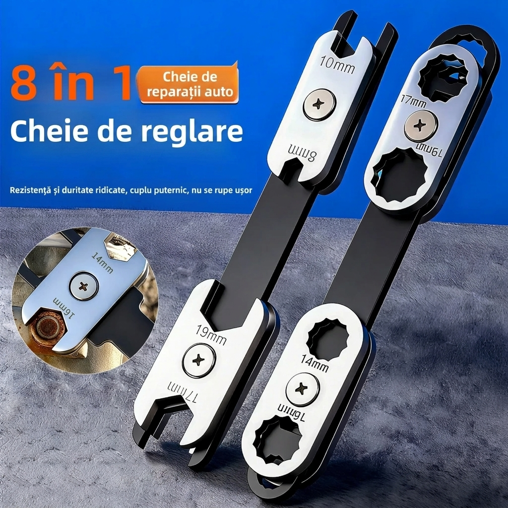 Cheie Rotativă Multifuncțională