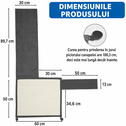 Protecție Canapea Sisal Pisici