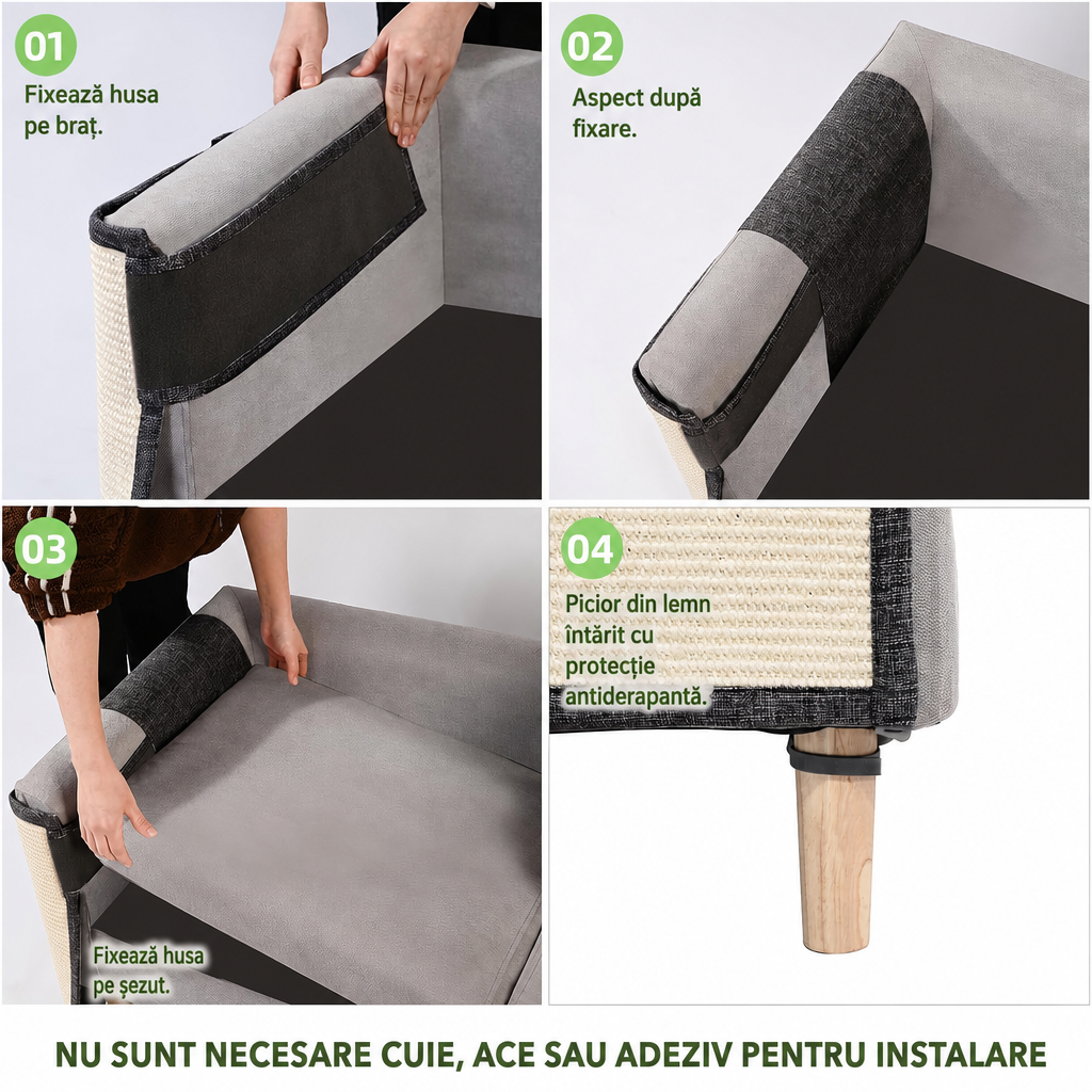 Protecție Canapea Sisal Pisici
