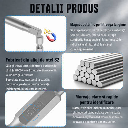 Set Biți Hex Magnetici