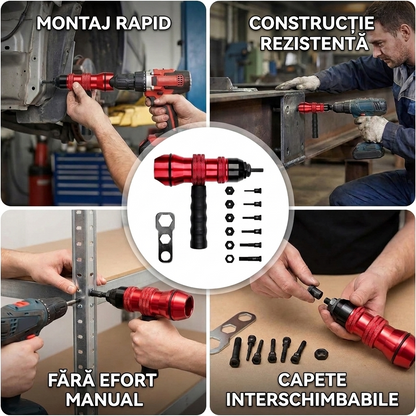 Adaptor Nituri pentru Bormașină